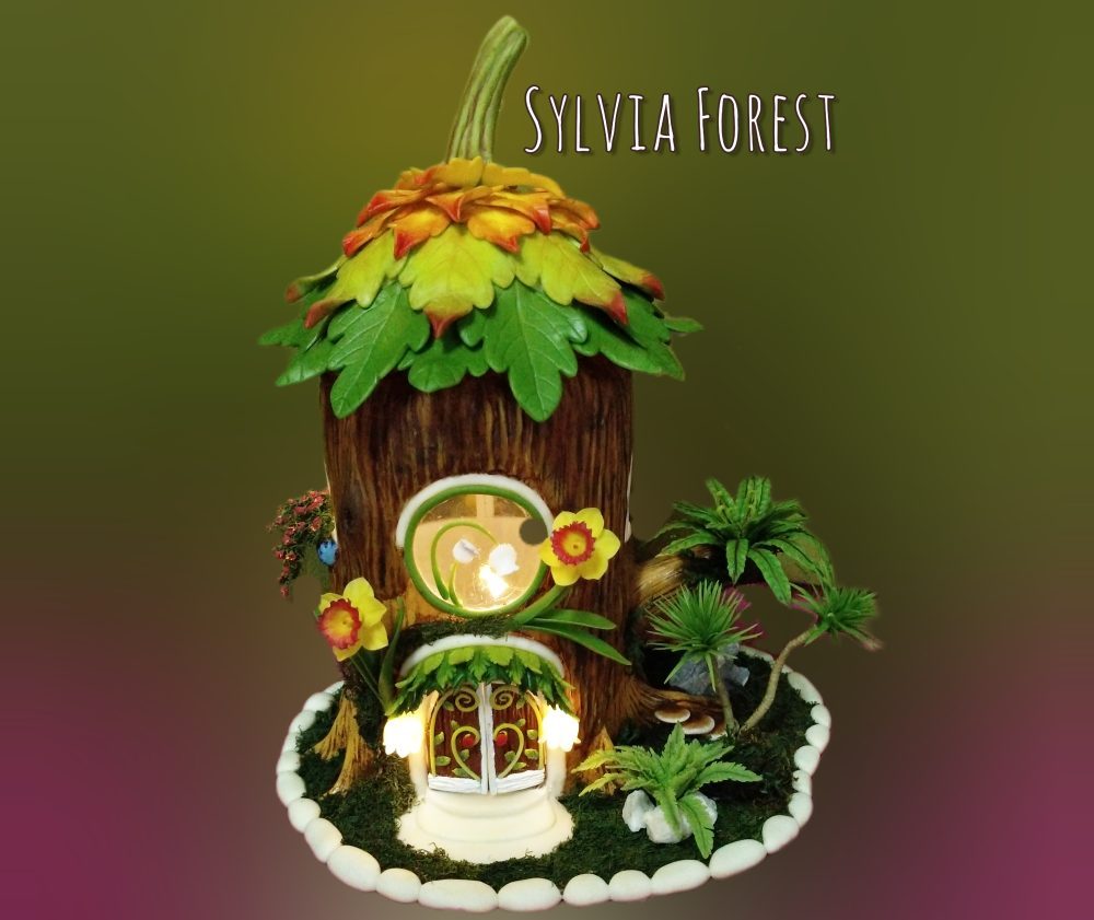 Sylvia Forest ซิลเวียฟอเร็ซท งานประดิษฐ์จากดินไทย
